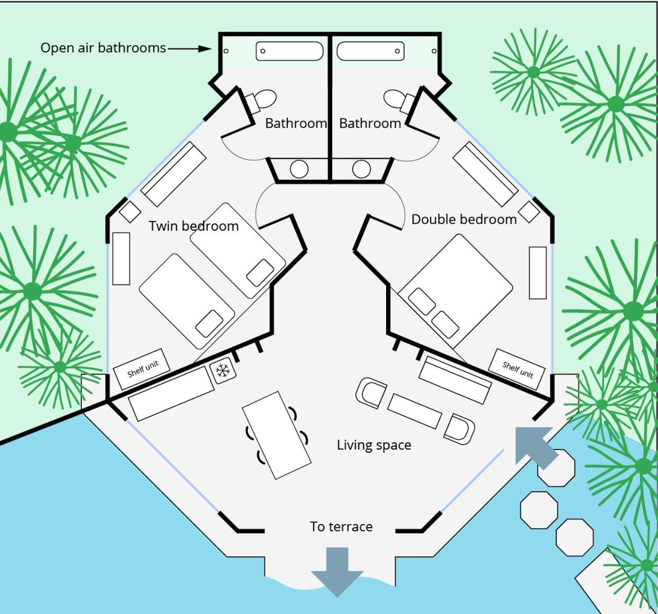 Thalassa Dive & Wellbeing Resort Manado Bagian luar foto